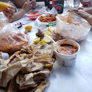 The Boiling Crab - Our table - Cajun/Creole Near Me - Burbank, California The Boiling Crab - Our table - Cajun/Creole Near Me - Burbank, California