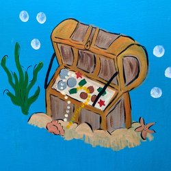 The Accidental Artist - Some of the fun painting here