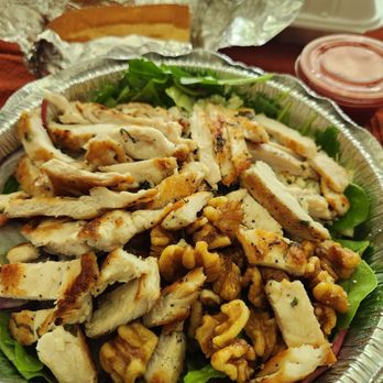 Bonesse's Tomato Apizza - Toscana salad with grilled chicken - Pizza Near Me - East Brunswick, New Jersey Bonesse's Tomato Apizza - Toscana salad with grilled chicken - Pizza Near Me - East Brunswick, New Jersey
