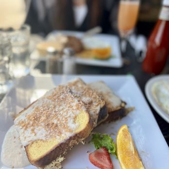 Pete's Egg Nest - Coconut french toast - Breakfast & Brunch Near Me - Seattle, Washington Pete's Egg Nest - Coconut french toast - Breakfast & Brunch Near Me - Seattle, Washington