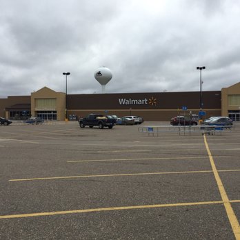 Walmart Supercenter - parking lot with cars and a hot air balloon - Department Stores Near Me - Vermillion, South Dakota