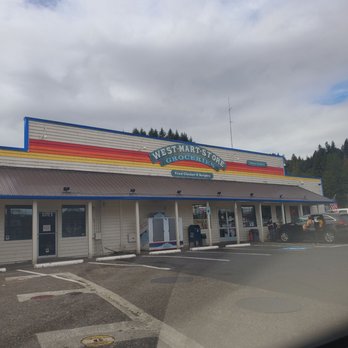 West Mart Grocery - the front of the store - Grocery Near Me - Westport, Oregon West Mart Grocery - the front of the store - Grocery Near Me - Westport, Oregon