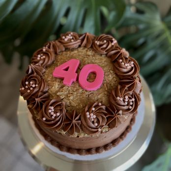 All Cake No Crumbs - German chocolate birthday cake - Desserts Near Me - Reno, Nevada