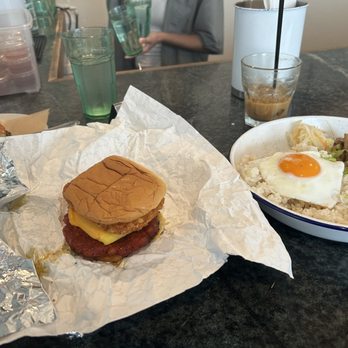 Kasama - Breakfast sandwich and mushroom adobo - Filipino Near Me - Chicago, Illinois Kasama - Breakfast sandwich and mushroom adobo - Filipino Near Me - Chicago, Illinois