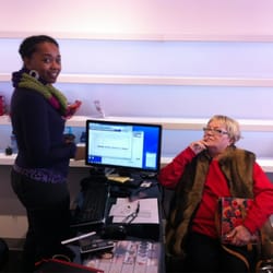 Eyemax Optical - Miss Bon Bon being helped by Tameche ~ who by the way is the bestest ... so personable, fun, and on her game !!!!!!!!!