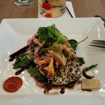 Cayo Blanco - Yellow Fine Tuna, rolled in sesame seeds. - Seafood Near Me - San Juan, Puerto Rico Cayo Blanco - Yellow Fine Tuna, rolled in sesame seeds. - Seafood Near Me - San Juan, Puerto Rico