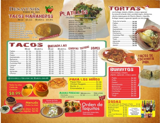 Menu photo 4 Tacos la bala Houston, TX Menu photo 4 Tacos la bala Houston, TX