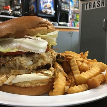 The Grill at Lisbon - Crab cake sandwich - Breakfast & Brunch Near Me - Woodbine, Maryland The Grill at Lisbon - Crab cake sandwich - Breakfast & Brunch Near Me - Woodbine, Maryland