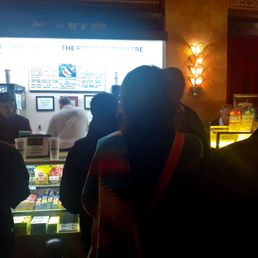 Long concession line. Get there early. Long concession line. Get there early.