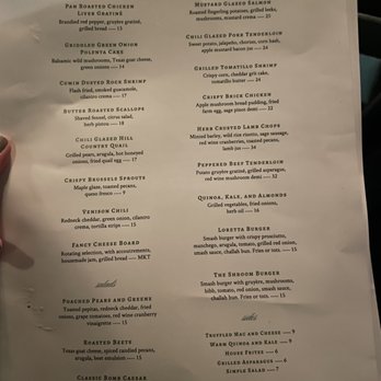 Bar Loretta - Menu - New American Near Me - San Antonio, Texas