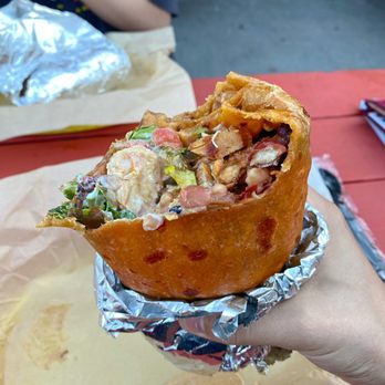 Cabo Bob's Burritos - Loaded Chicken Burrito - Mexican Near Me - Austin, Texas Cabo Bob's Burritos - Loaded Chicken Burrito - Mexican Near Me - Austin, Texas