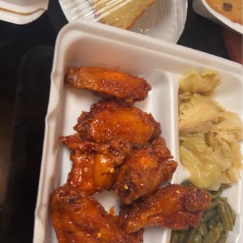 Polks House - Hot Honey Wings. Not hot actually cold sitting under the heat lamps. - Southern Near Me - Oklahoma City, Oklahoma Polks House - Hot Honey Wings. Not hot actually cold sitting under the heat lamps. - Southern Near Me - Oklahoma City, Oklahoma