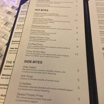 W XYZ Bar - Wxyz menu - Cocktail Bars Near Me - Tampa, Florida