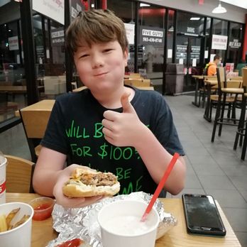 Five Guys - Staff, us, and all the clean protocols. - Burgers Near Me - Beaverton, Oregon