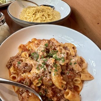Pizzando - Boo Rigatoni Alla Bolognese and Cacio e Pepe. - Pizza Near Me - Healdsburg, California Pizzando - Boo Rigatoni Alla Bolognese and Cacio e Pepe. - Pizza Near Me - Healdsburg, California