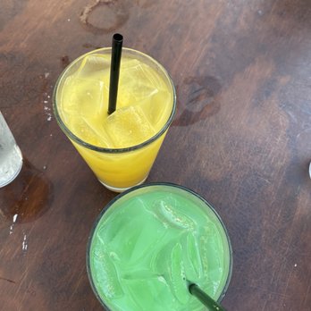 Baja Cantina - The mali blu and the orange crush. - Mexican Near Me - Virginia Beach, Virginia Baja Cantina - The mali blu and the orange crush. - Mexican Near Me - Virginia Beach, Virginia