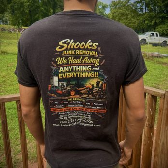 1. Shook’s Junk Removal