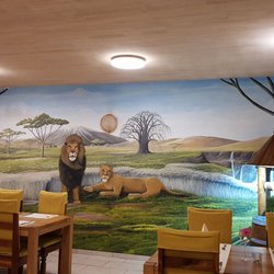 Restaurant Löwen - Saal im hinteren Teil des Restaurants