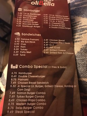 Menu photo 7 Burger oliBella Santa Fe Springs, CA Menu photo 7 Burger oliBella Santa Fe Springs, CA