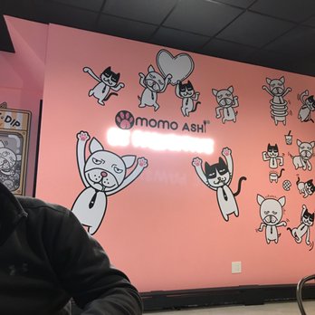 Momo Ashi - Cute background! - Bubble Tea Near Me - Bayside, New York Momo Ashi - Cute background! - Bubble Tea Near Me - Bayside, New York