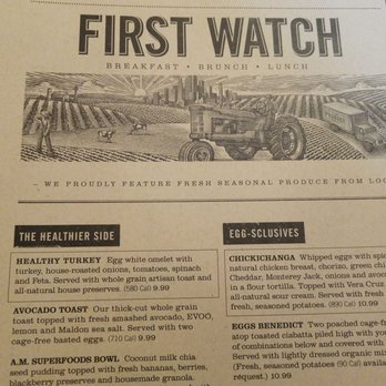 First Watch - Breakfast & Brunch Near Me - Murfreesboro, Tennessee