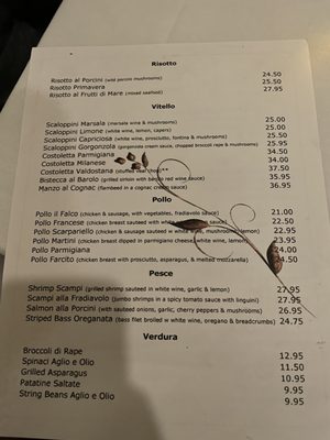 Menu photo 5 Il Falco Long Island City, NY