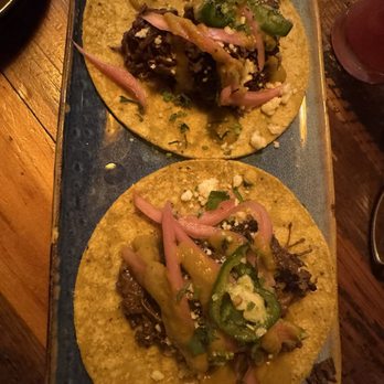 Bandaloop - Special short rib tacos - New American Near Me - Arundel, Maine
