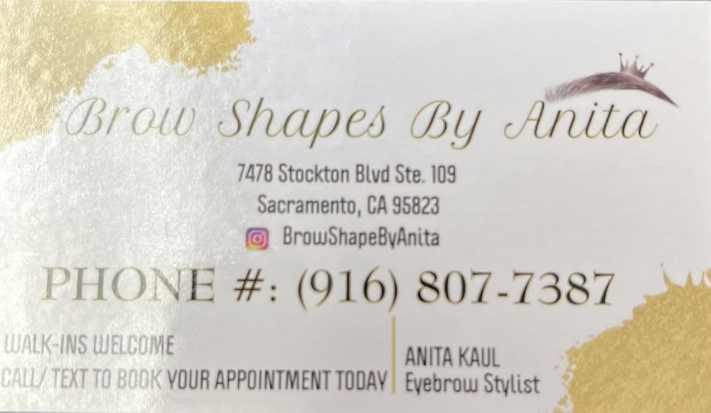 Brow Shapes by Anita Logo