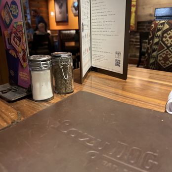 Lazy Dog Restaurant & Bar - Smooth leather covered menus. Nice touch - New American Near Me - Temecula, California Lazy Dog Restaurant & Bar - Smooth leather covered menus. Nice touch - New American Near Me - Temecula, California