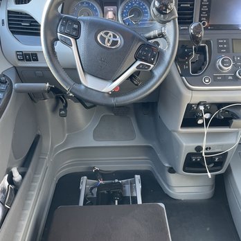 Sharp Detail - Steering wheel interior after detailing - Auto Detailing Near Me