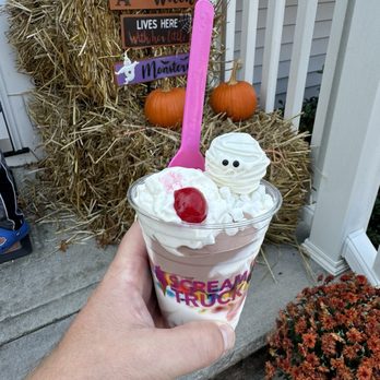 Scream Truck - Halloween Sundae - Food Trucks Near Me Scream Truck - Halloween Sundae - Food Trucks Near Me
