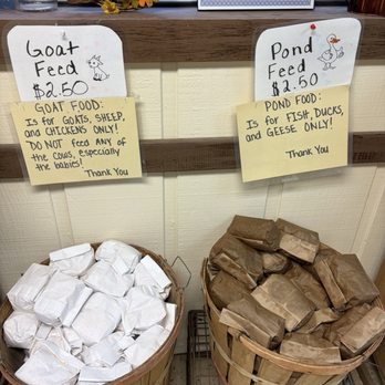 Calder Dairy & Farm - Goat and Pond Feed - Ice Cream & Frozen Yogurt Near Me - Carleton, Michigan