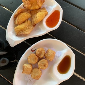 Sushi Taku - Crab Rangoon and Shumai - Japanese Near Me - Chicago, Illinois Sushi Taku - Crab Rangoon and Shumai - Japanese Near Me - Chicago, Illinois