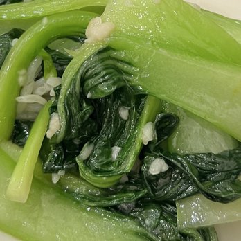 The Dumpling Zone - Bok choy and garlic - Chinese Near Me - Houston, Texas The Dumpling Zone - Bok choy and garlic - Chinese Near Me - Houston, Texas