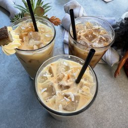 Iced lattes Iced lattes