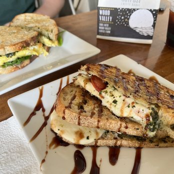 Midnight Bear Breads - Breakfast sandwich and Caprese panini - Bakeries Near Me - Lawai, Hawaii