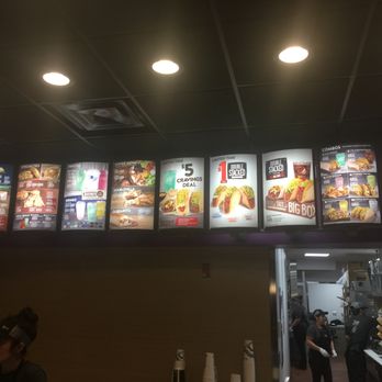 Taco Bell - The menu board - Tacos Near Me - Rocklin, California