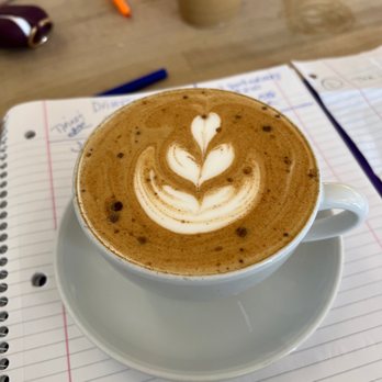 Boomtown Coffee - Milk and honey latte - Cafes Near Me - Houston, Texas Boomtown Coffee - Milk and honey latte - Cafes Near Me - Houston, Texas
