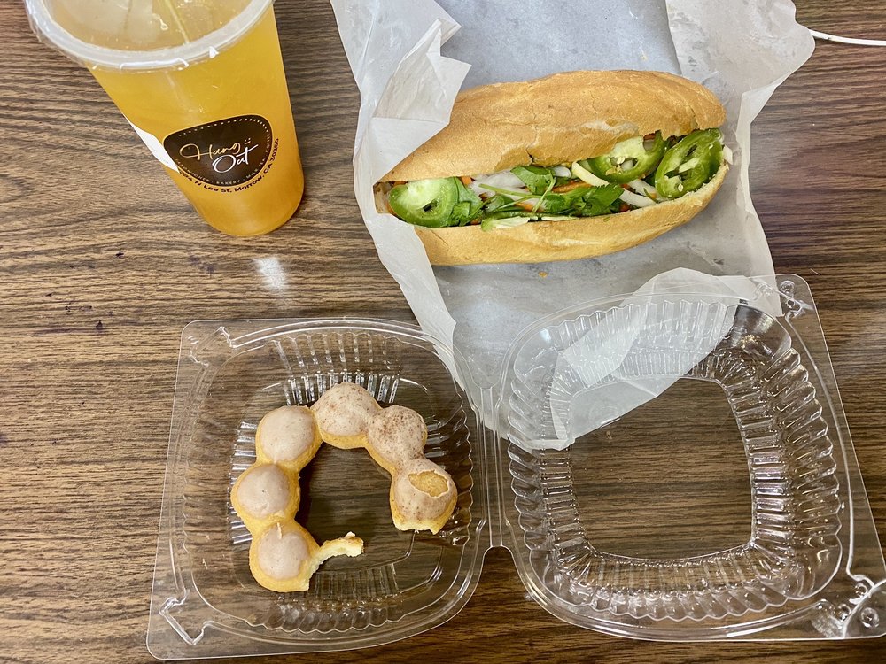 Food from Hangout Sandwiches, Bakery, Milk Tea and Coffee