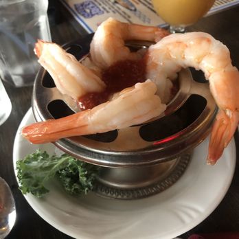 Captain Jack's - shrimp cocktail. plump shrimpies - Seafood Near Me - Sunset Beach, California