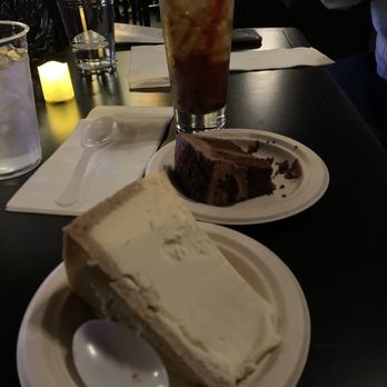 Rooster T Feathers Comedy Club - Cheesecake, Chocolate Mousse cake and coke - Comedy Clubs Near Me - Sunnyvale, California Rooster T Feathers Comedy Club - Cheesecake, Chocolate Mousse cake and coke - Comedy Clubs Near Me - Sunnyvale, California
