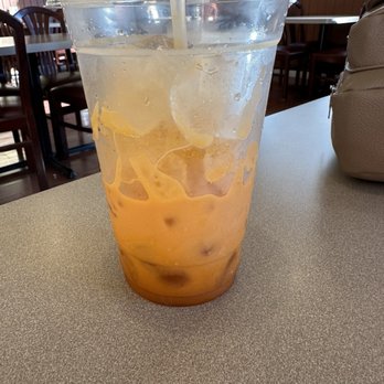 Pailin Thai Cafe - Complementary Thai iced tea. - Thai Near Me - San Diego, California Pailin Thai Cafe - Complementary Thai iced tea. - Thai Near Me - San Diego, California