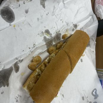 6 Ten Quick Stop - Large shrimp Poboy dressed - Grocery Near Me - Westwego, Louisiana 6 Ten Quick Stop - Large shrimp Poboy dressed - Grocery Near Me - Westwego, Louisiana