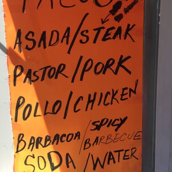 Taqueria el sabroso - Menu - Food Trucks Near Me - Winston-Salem, North Carolina Taqueria el sabroso - Menu - Food Trucks Near Me - Winston-Salem, North Carolina