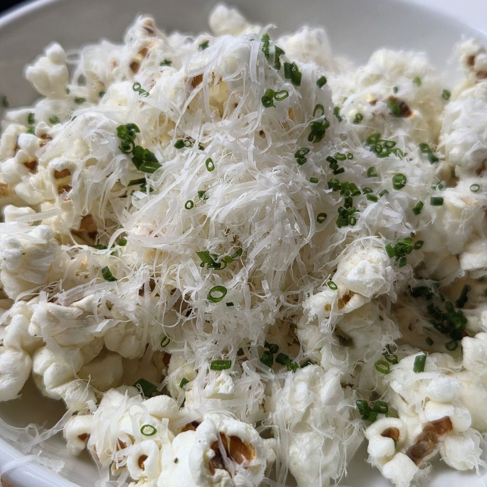 Osteria Morini - Housemade parmesan popcorn - Italian Near Me - Washington, DC, District of Columbia