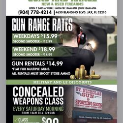 St Nicholas Gun And Sporting Goods - Range fee