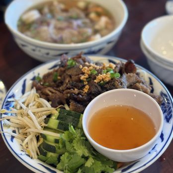 Anh Em Vietnamese Kitchen - Grilled pork vermicelli bowl - Vietnamese Near Me - Austin, Texas