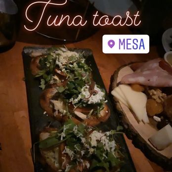 Mesa - Tuna Toast, Charcuterie board, slight pictured California Pizza - Lounges Near Me - Costa Mesa, California Mesa - Tuna Toast, Charcuterie board, slight pictured California Pizza - Lounges Near Me - Costa Mesa, California