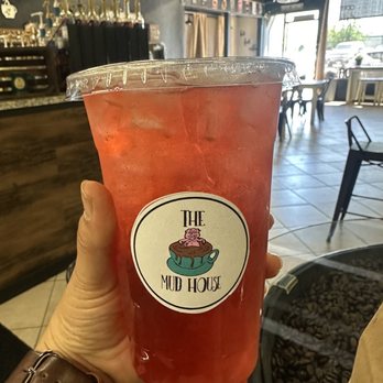 The Mud House - SF peach/raspberry green tea - Coffee & Tea Near Me - Porterville, California