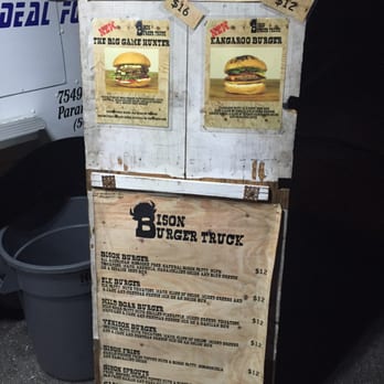 Bison Burger - Food Trucks Near Me Bison Burger - Food Trucks Near Me